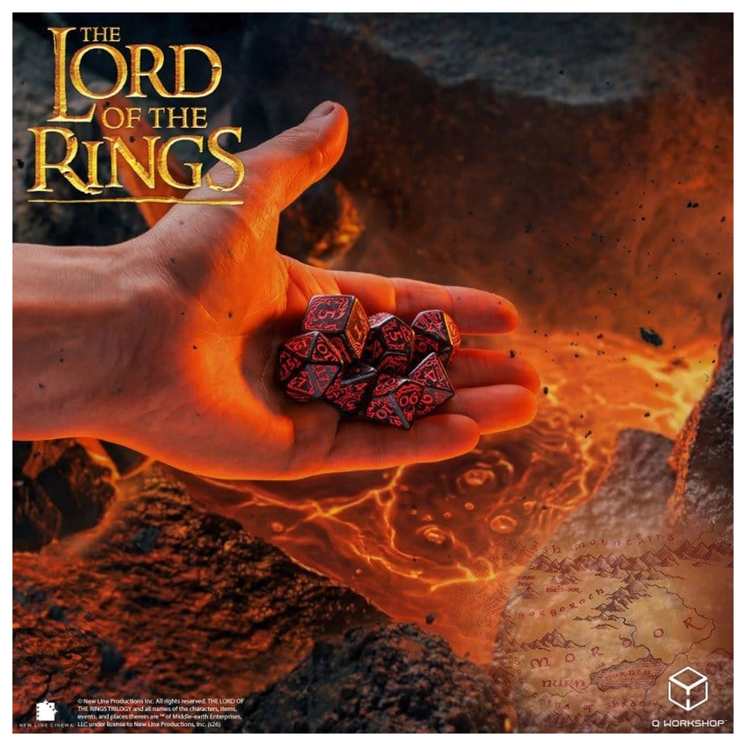 The Lord of the Rings Komplet 7 kock Mordor fotografija izdelka