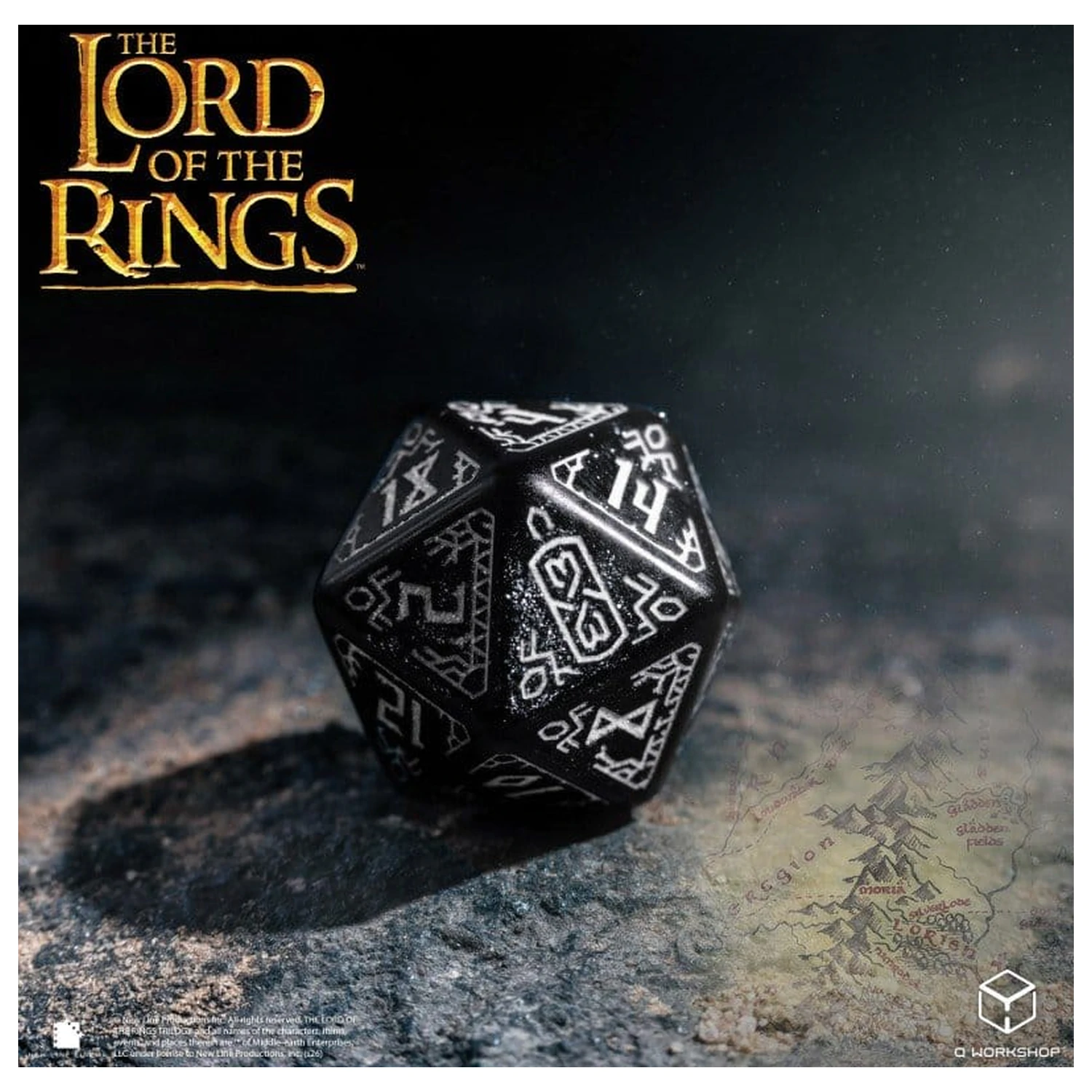 The Lord of the Rings Komplet 7 kock Moria (svetijo v temi) fotografija izdelka