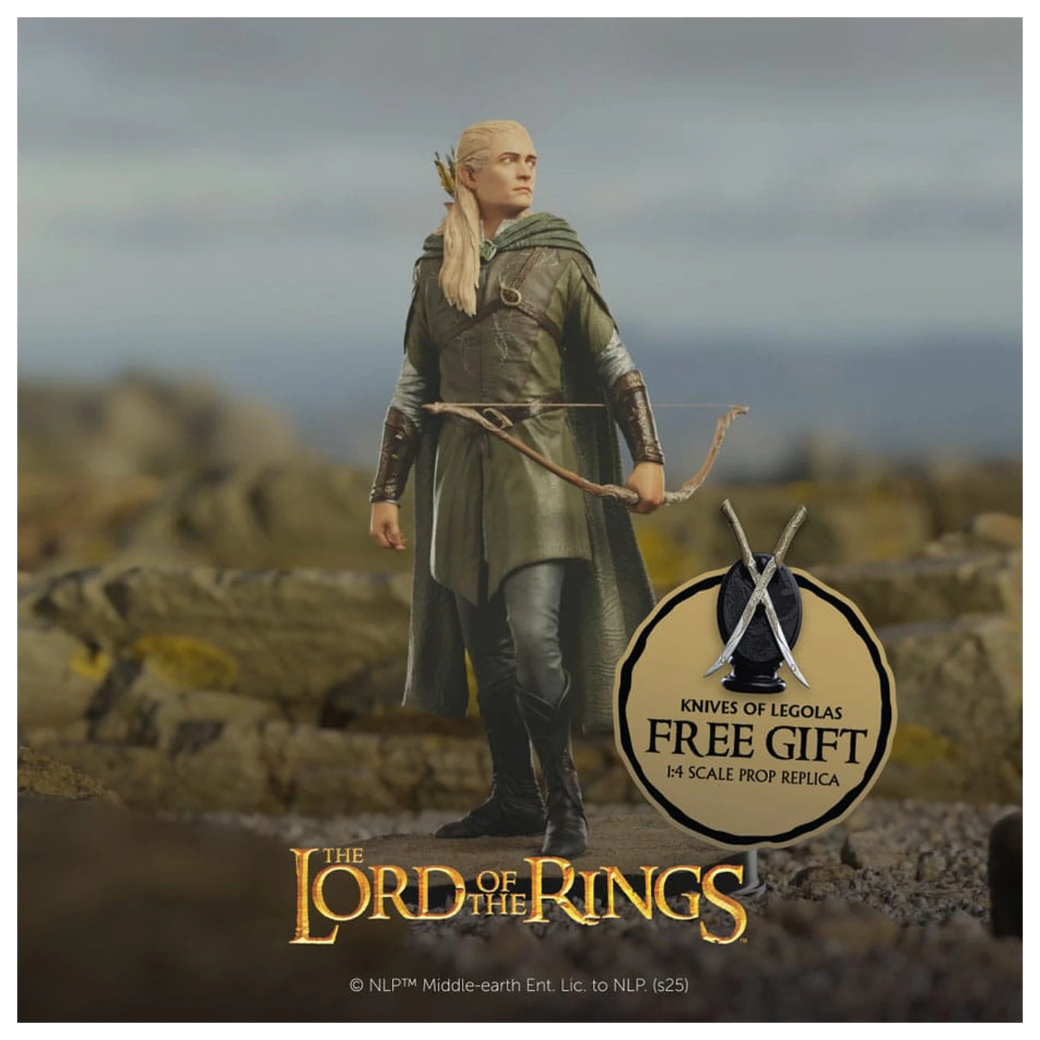 The Lord of the Rings Classic Series Kip 1/6 Legolas, Hunter of the Plains Limited Edition 32 cm fotografija izdelka