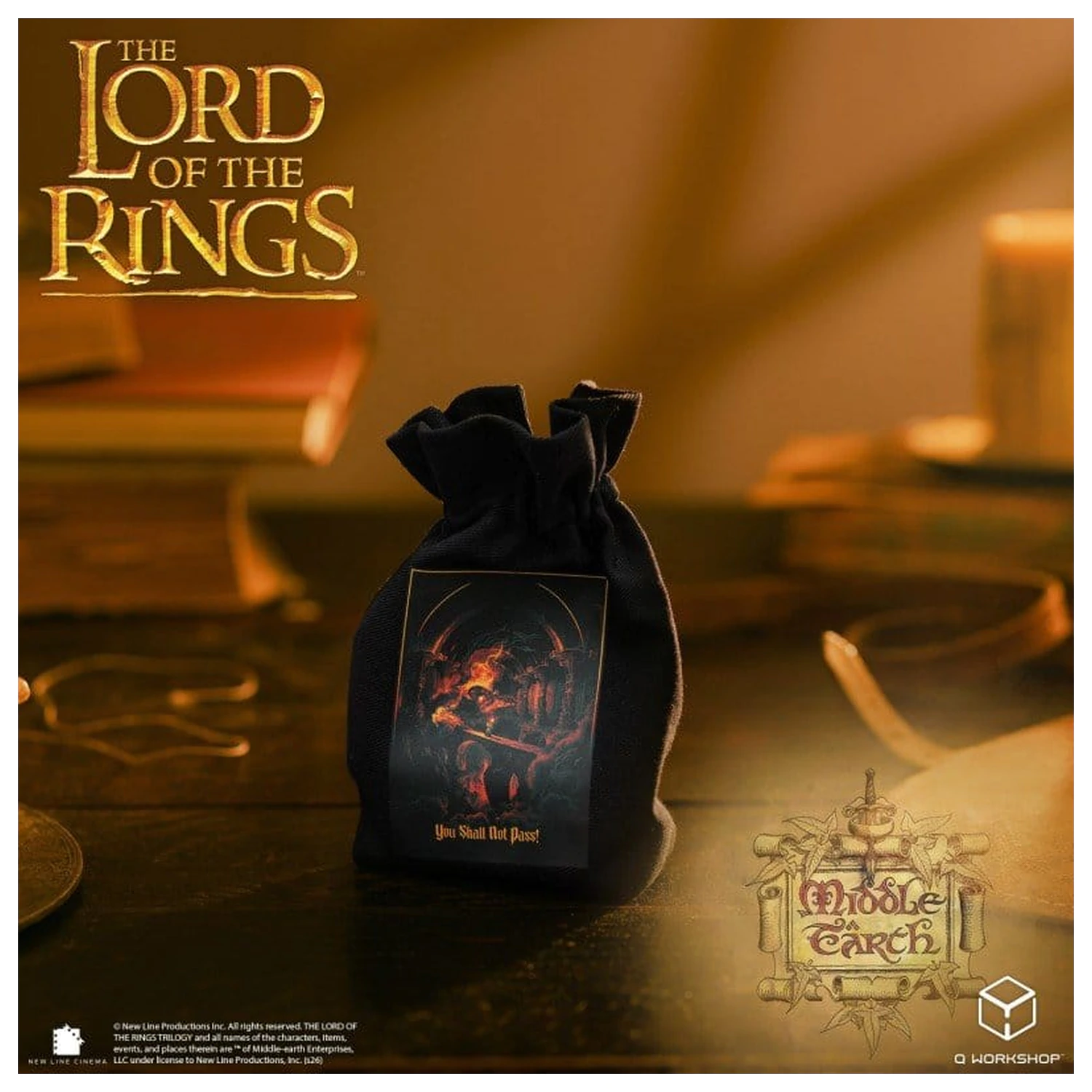 The Lord of the Rings Torbica za kocke Bridge of Khazad-dûm fotografija izdelka