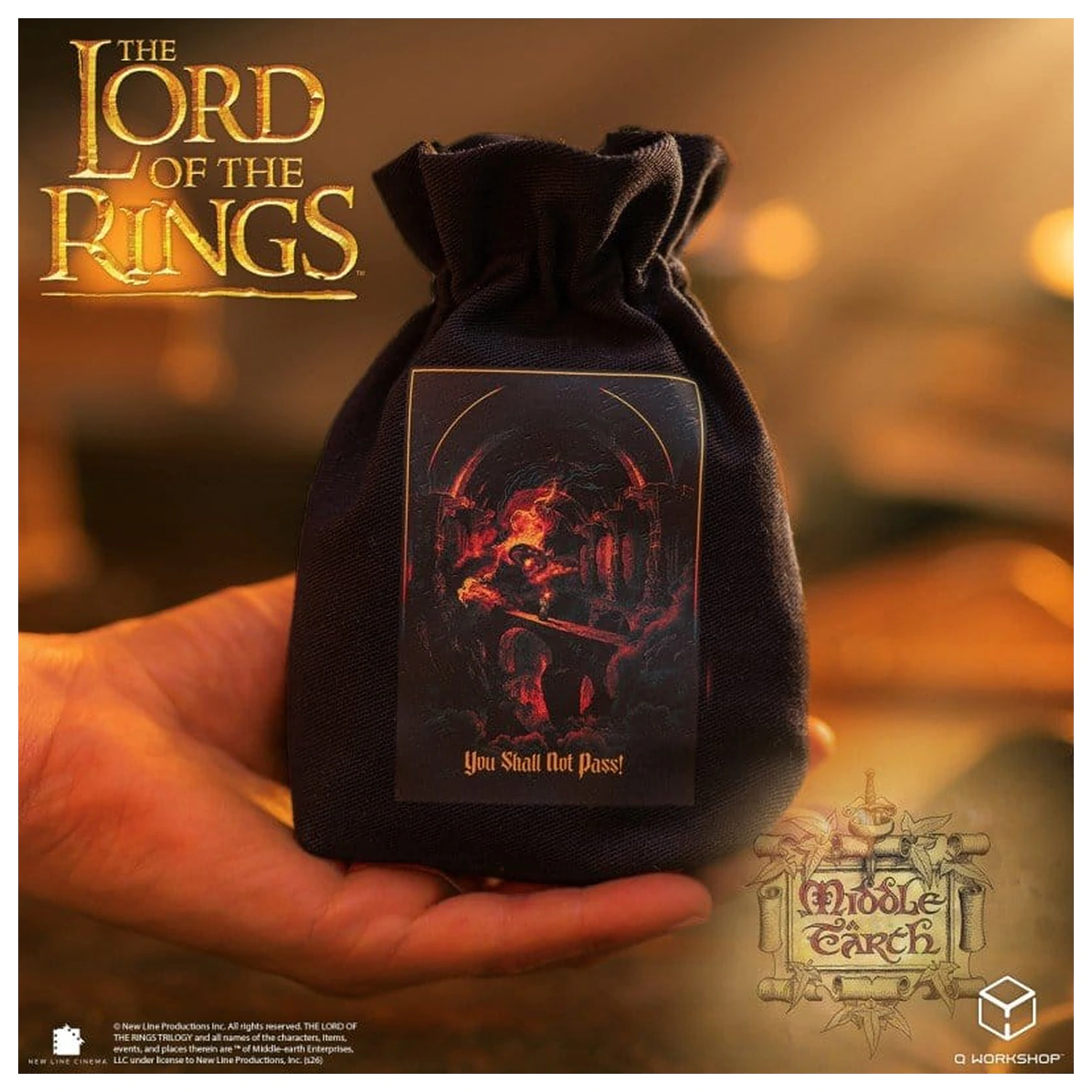The Lord of the Rings Torbica za kocke Bridge of Khazad-dûm fotografija izdelka