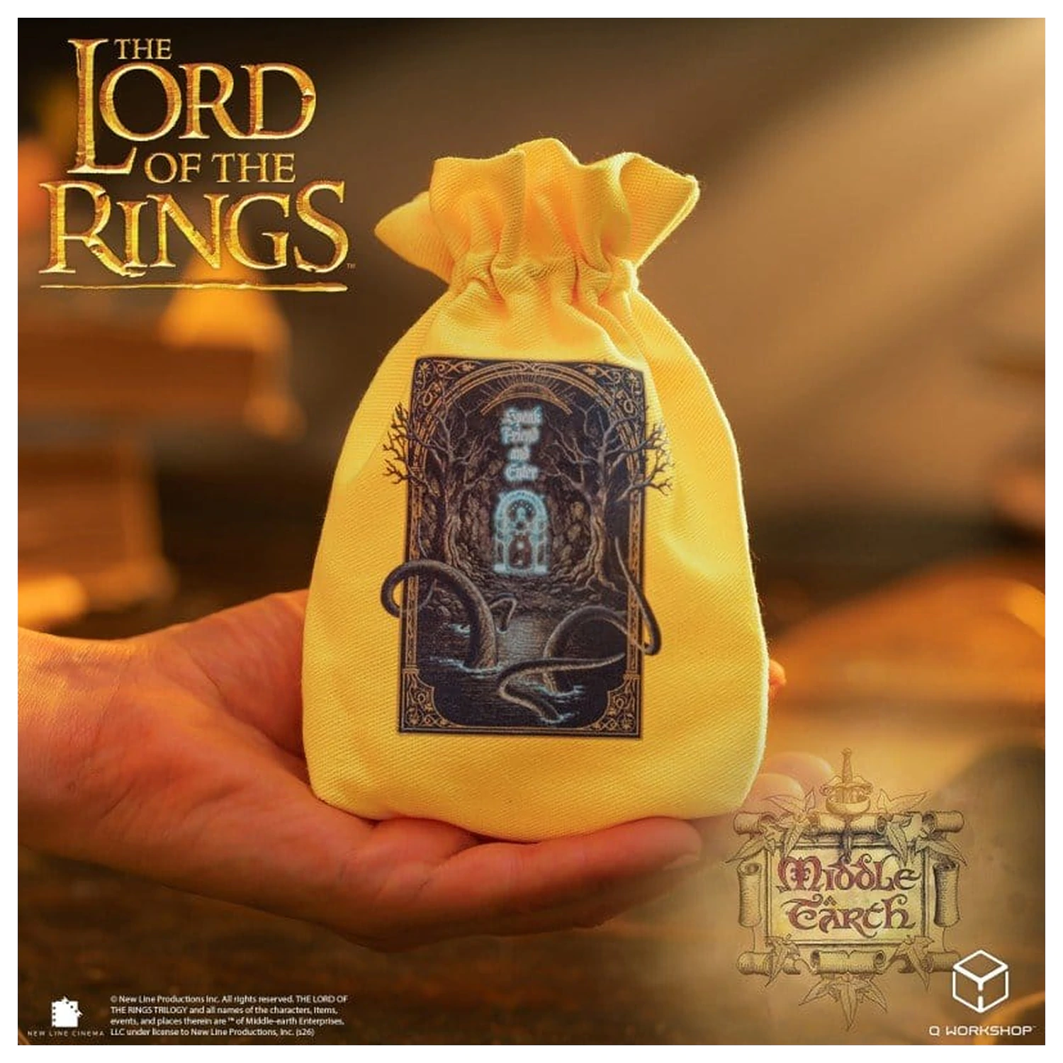 The Lord of the Rings Torbica za kocke Doors of Durin fotografija izdelka