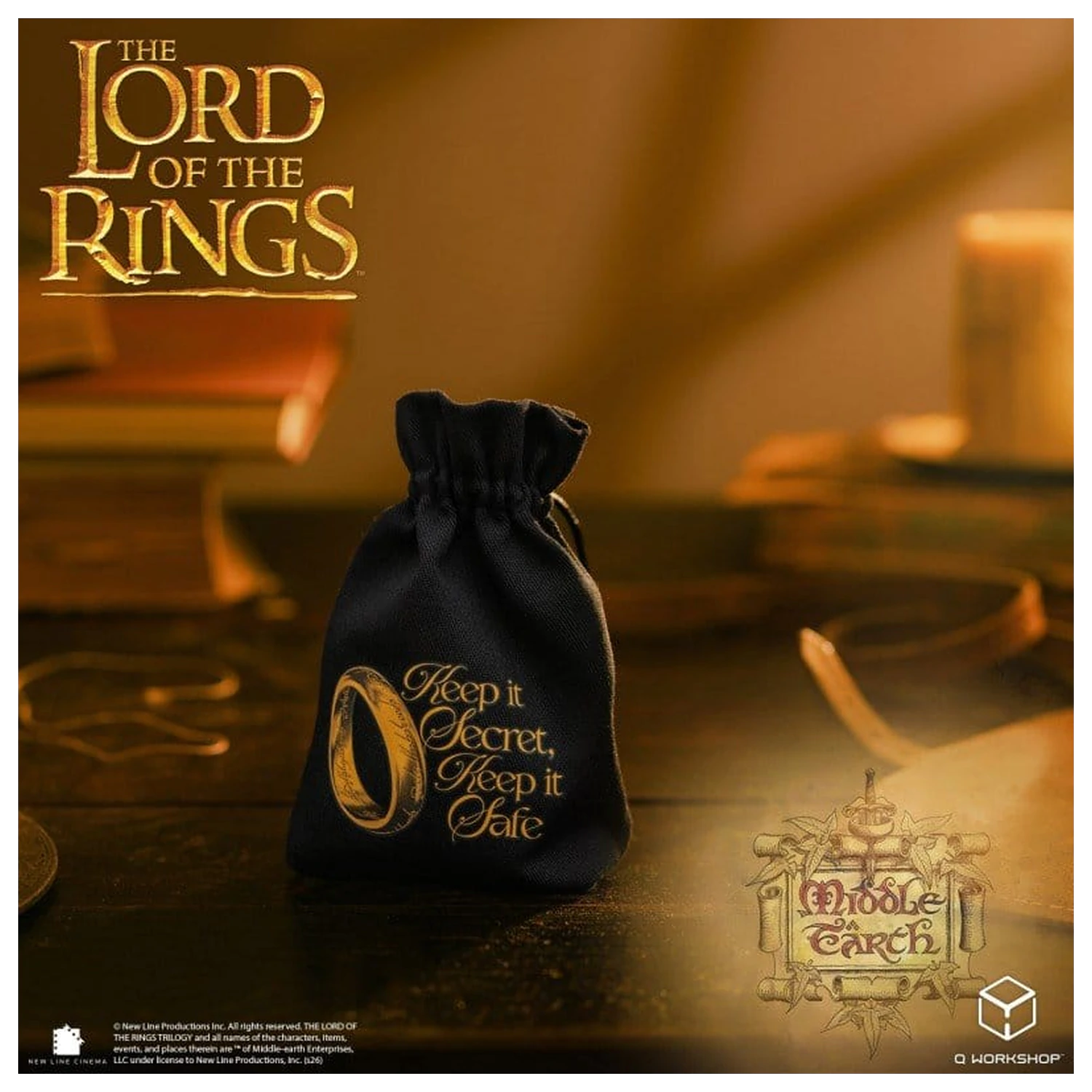 The Lord of the Rings Dice Pouch The One Ring Vrečka za kocke fotografija izdelka