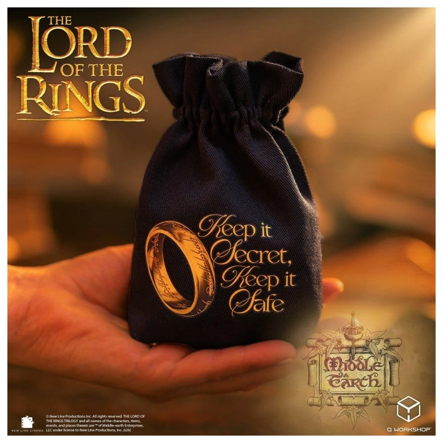 The Lord of the Rings Dice Pouch The One Ring Vrečka za kocke fotografija izdelka