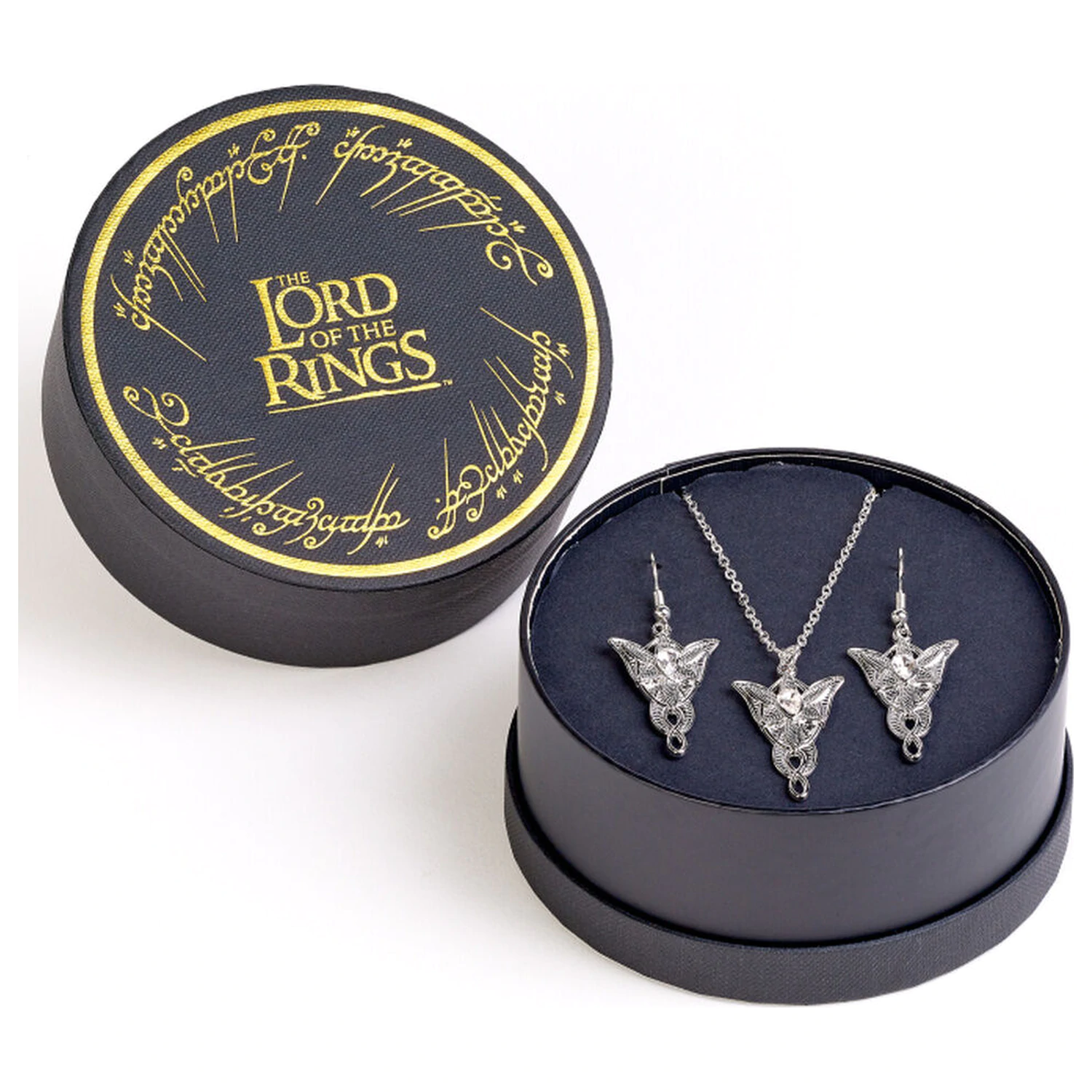The Lord of The Rings Evenstar uhani in komplet verižice fotografija izdelka