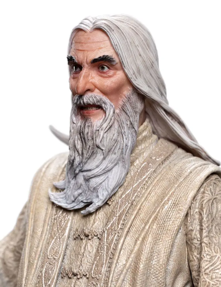 The Lord of the Rings Figures of Fandom PVC Kip Saruman Beli 26 cm fotografija izdelka