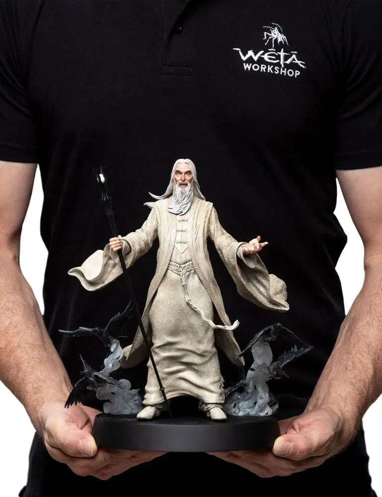 The Lord of the Rings Figures of Fandom PVC Kip Saruman Beli 26 cm fotografija izdelka