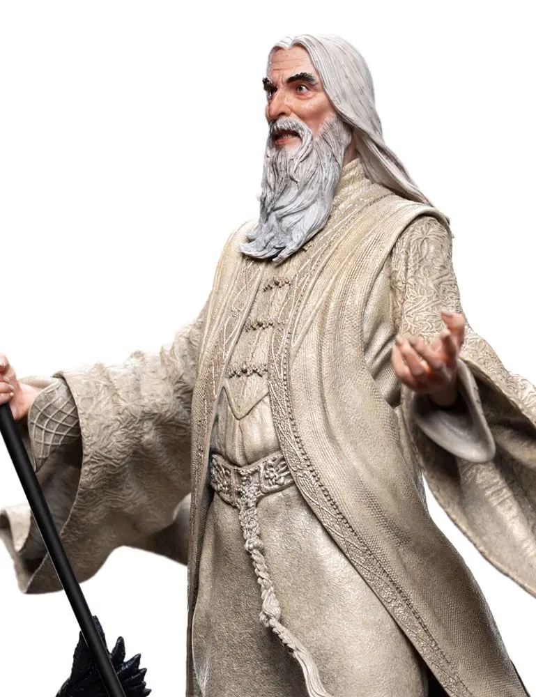 The Lord of the Rings Figures of Fandom PVC Kip Saruman Beli 26 cm fotografija izdelka