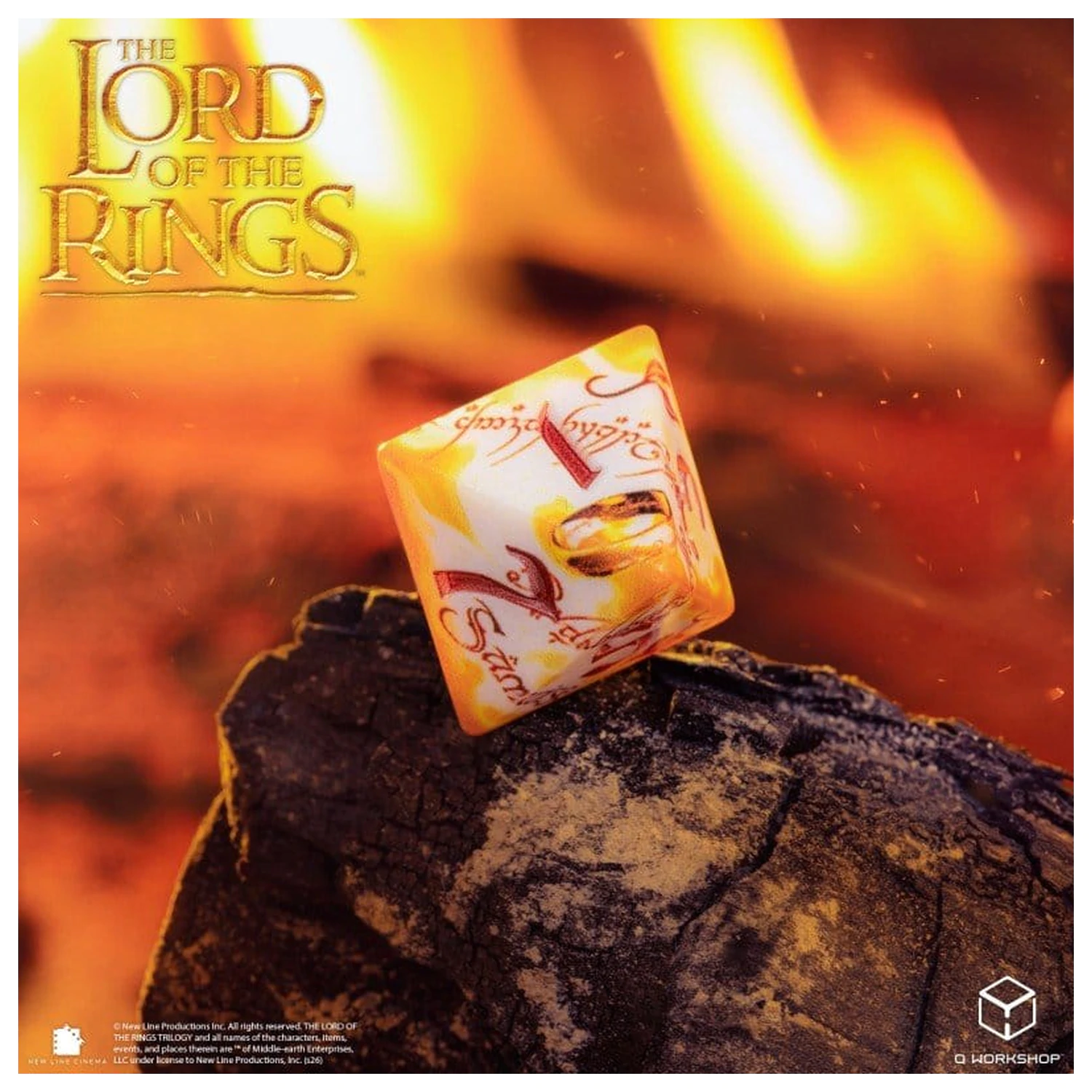 The Lord of the Rings Full Art Set 7 Ring-bearers (Whitefire Radiance) kock fotografija izdelka
