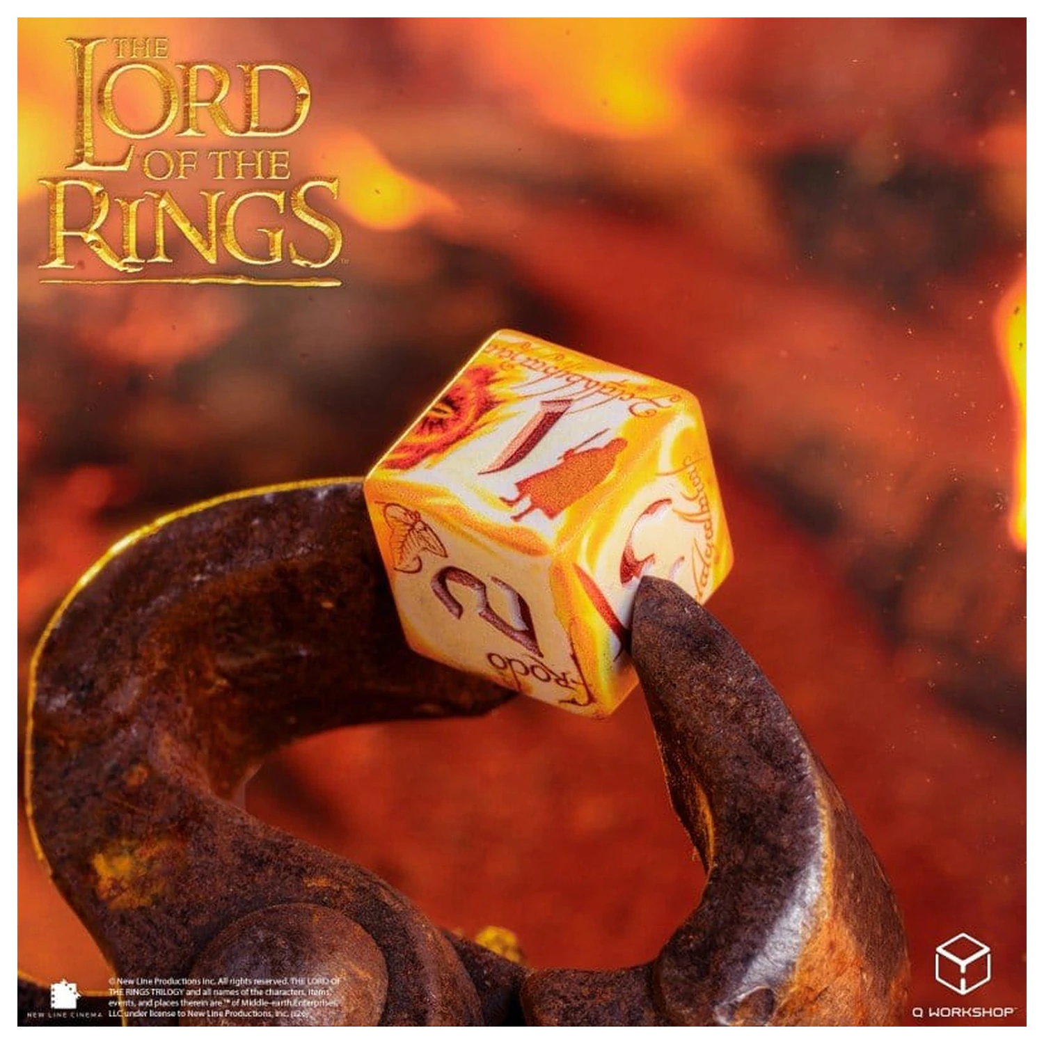 The Lord of the Rings Full Art Set 7 Ring-bearers (Whitefire Radiance) kock fotografija izdelka