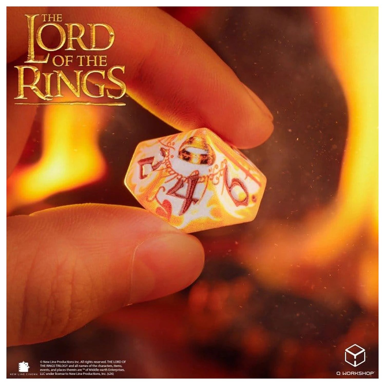 The Lord of the Rings Full Art Set 7 Ring-bearers (Whitefire Radiance) kock fotografija izdelka