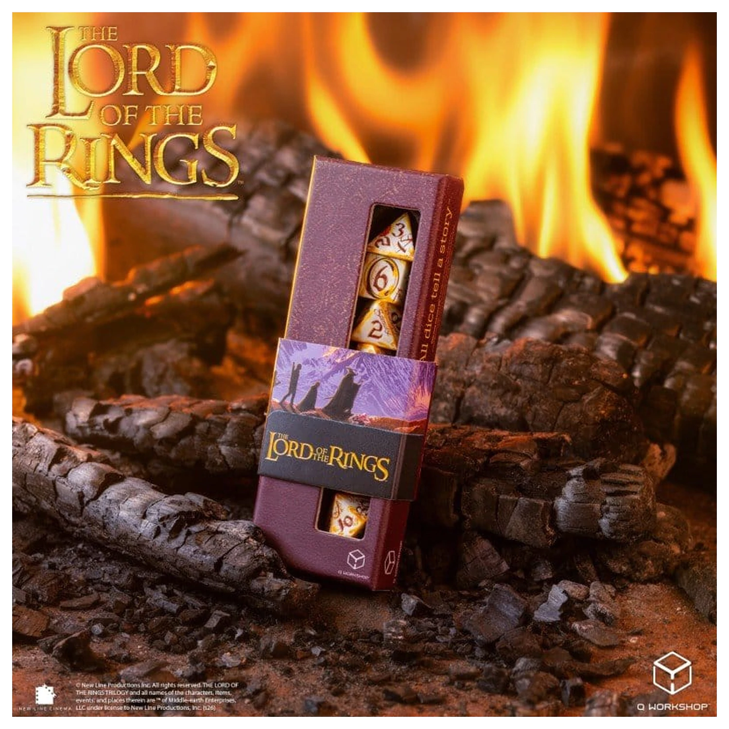 The Lord of the Rings Full Art Set 7 Ring-bearers (Whitefire Radiance) kock fotografija izdelka