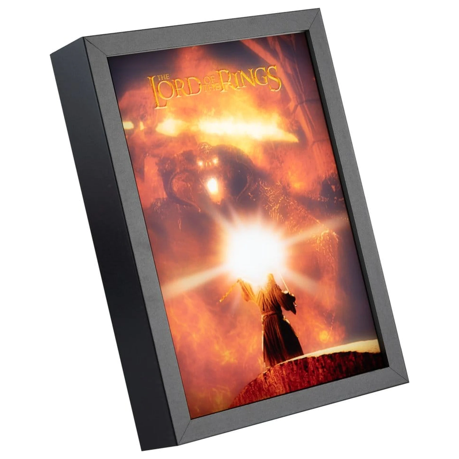 The Lord of the Rings uokvirjena LED plošča 28 x 20 cm fotografija izdelka