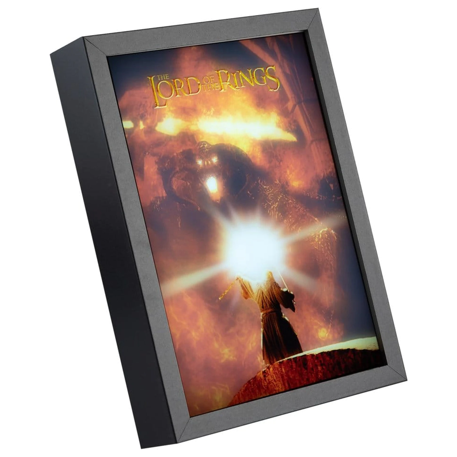 The Lord of the Rings uokvirjena LED plošča 28 x 20 cm fotografija izdelka