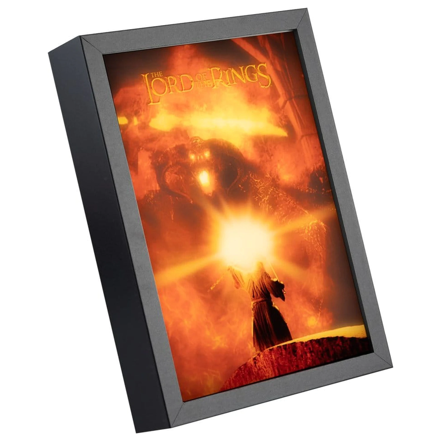 The Lord of the Rings uokvirjena LED plošča 28 x 20 cm fotografija izdelka