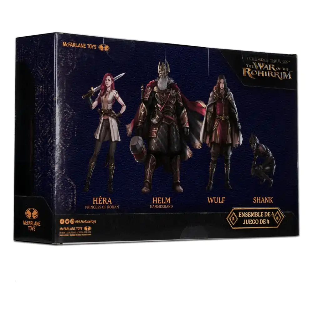 The Lord of the Rings: The War of the Rohirrim akcijske figure 4-Pack 10 cm fotografija izdelka