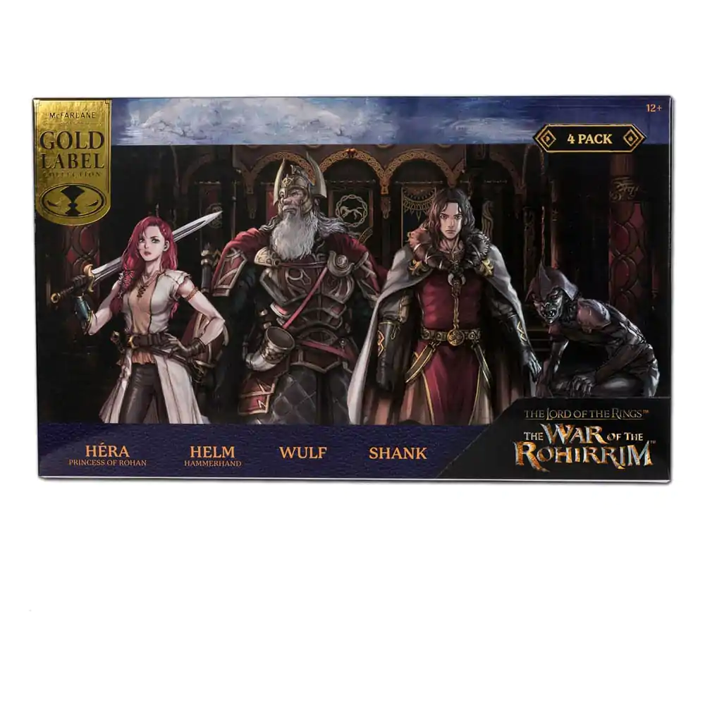The Lord of the Rings: The War of the Rohirrim akcijske figure 4-Pack 10 cm fotografija izdelka