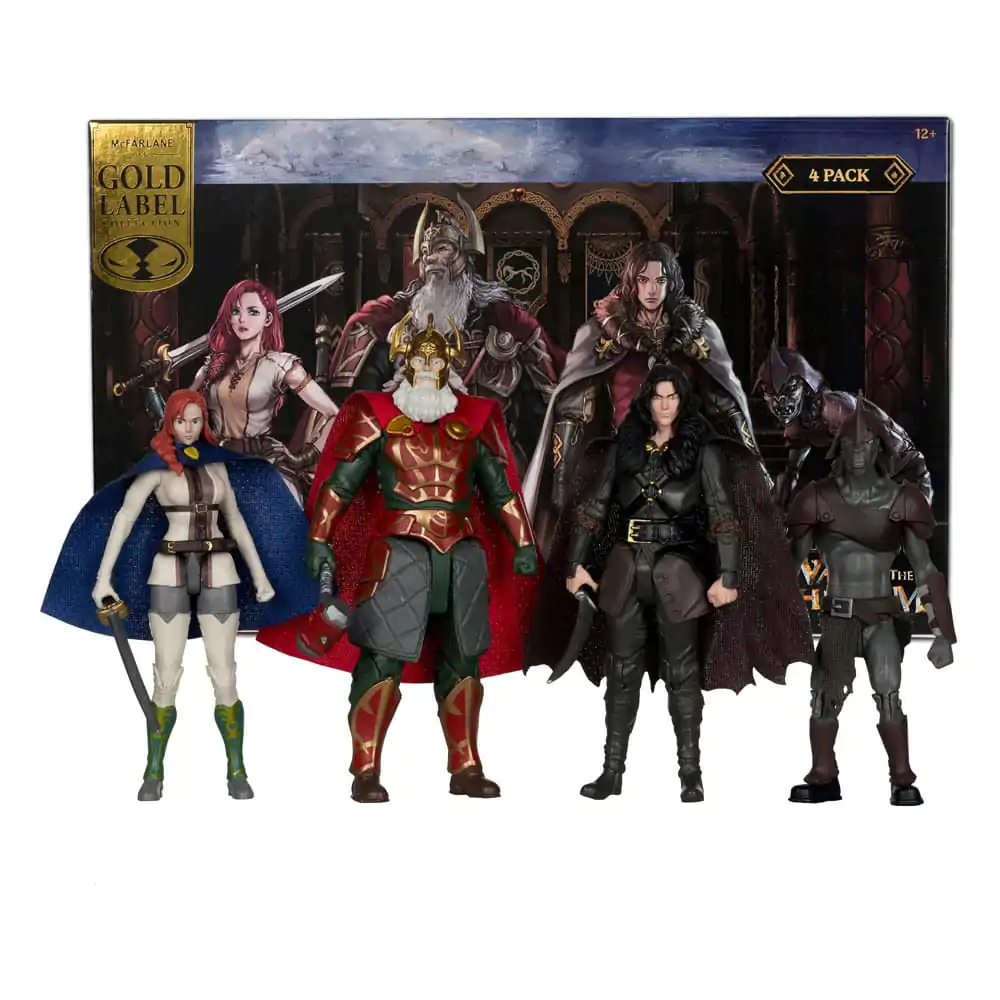 The Lord of the Rings: The War of the Rohirrim akcijske figure 4-Pack 10 cm fotografija izdelka