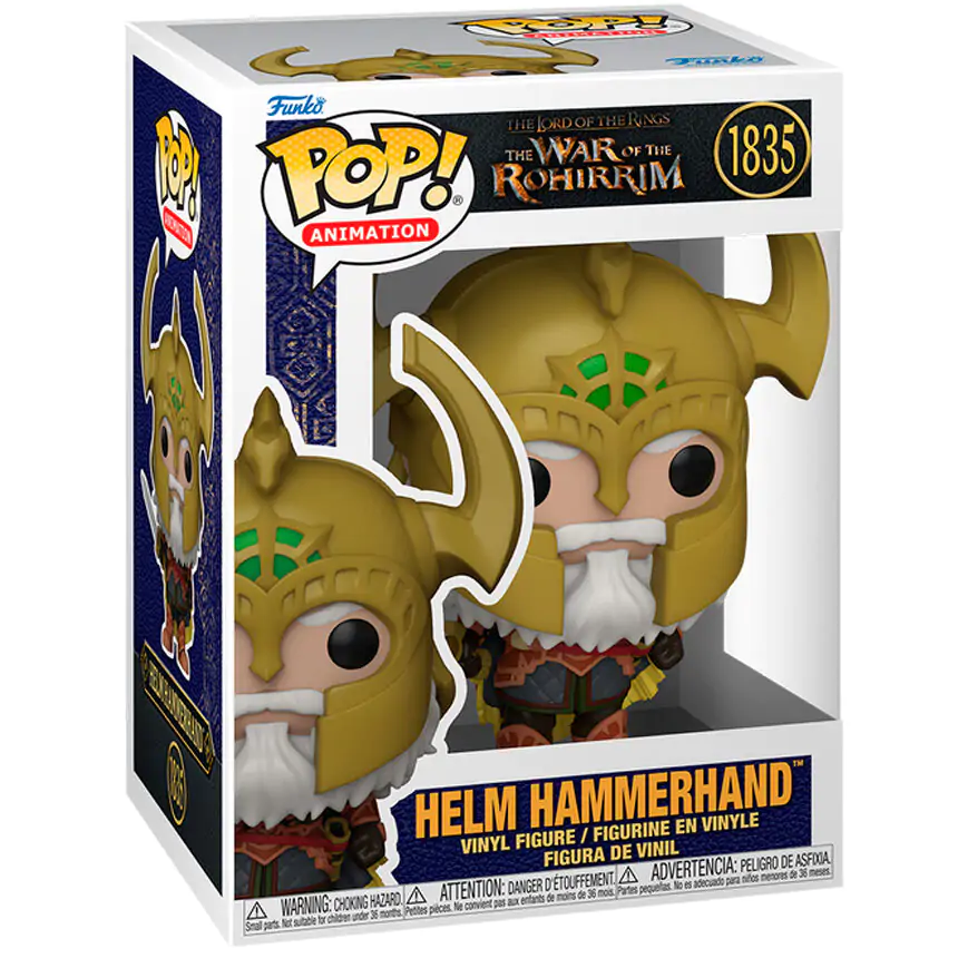 The Lord of the Rings: The War of the Rohirrim Funko POP! Movies Vinil Figura Helm Hammerhand 9 cm fotografija izdelka