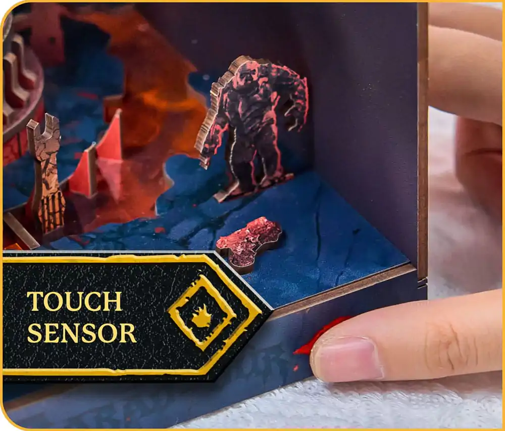 The Lord of the Rings Tiny Adventures Knjižna Niša Mini Diorama Barad-Dûr 23 centimetrov fotografija izdelka