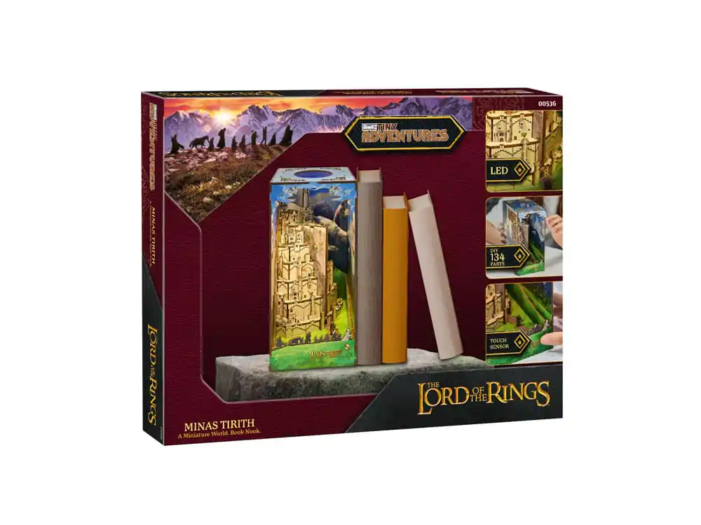 The Lord of the Rings Drobne Pustolovščine Knjižni Kotiček Mini Diorama Minas Tirith 23 cm fotografija izdelka
