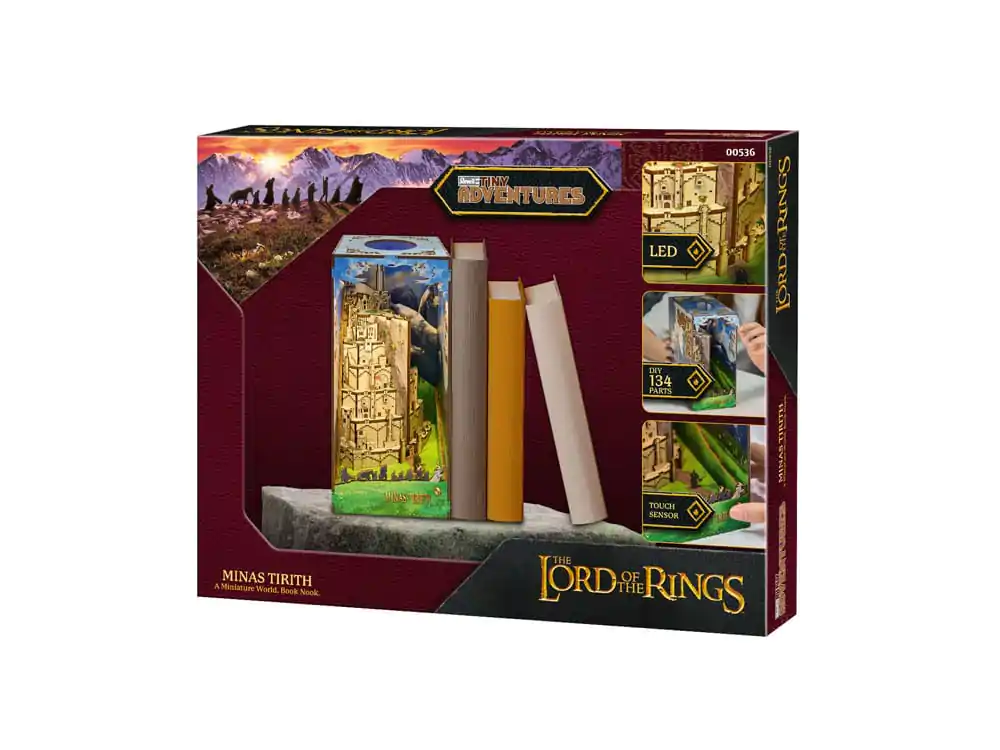 The Lord of the Rings Drobne Pustolovščine Knjižni Kotiček Mini Diorama Minas Tirith 23 cm fotografija izdelka