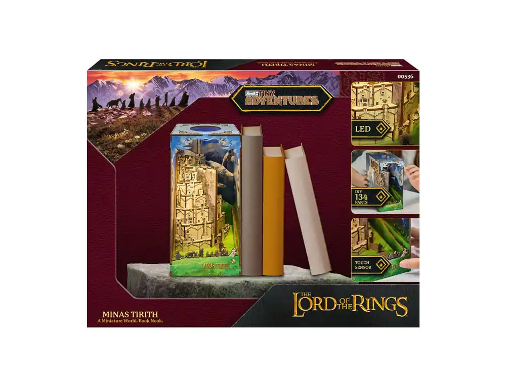 The Lord of the Rings Drobne Pustolovščine Knjižni Kotiček Mini Diorama Minas Tirith 23 cm fotografija izdelka