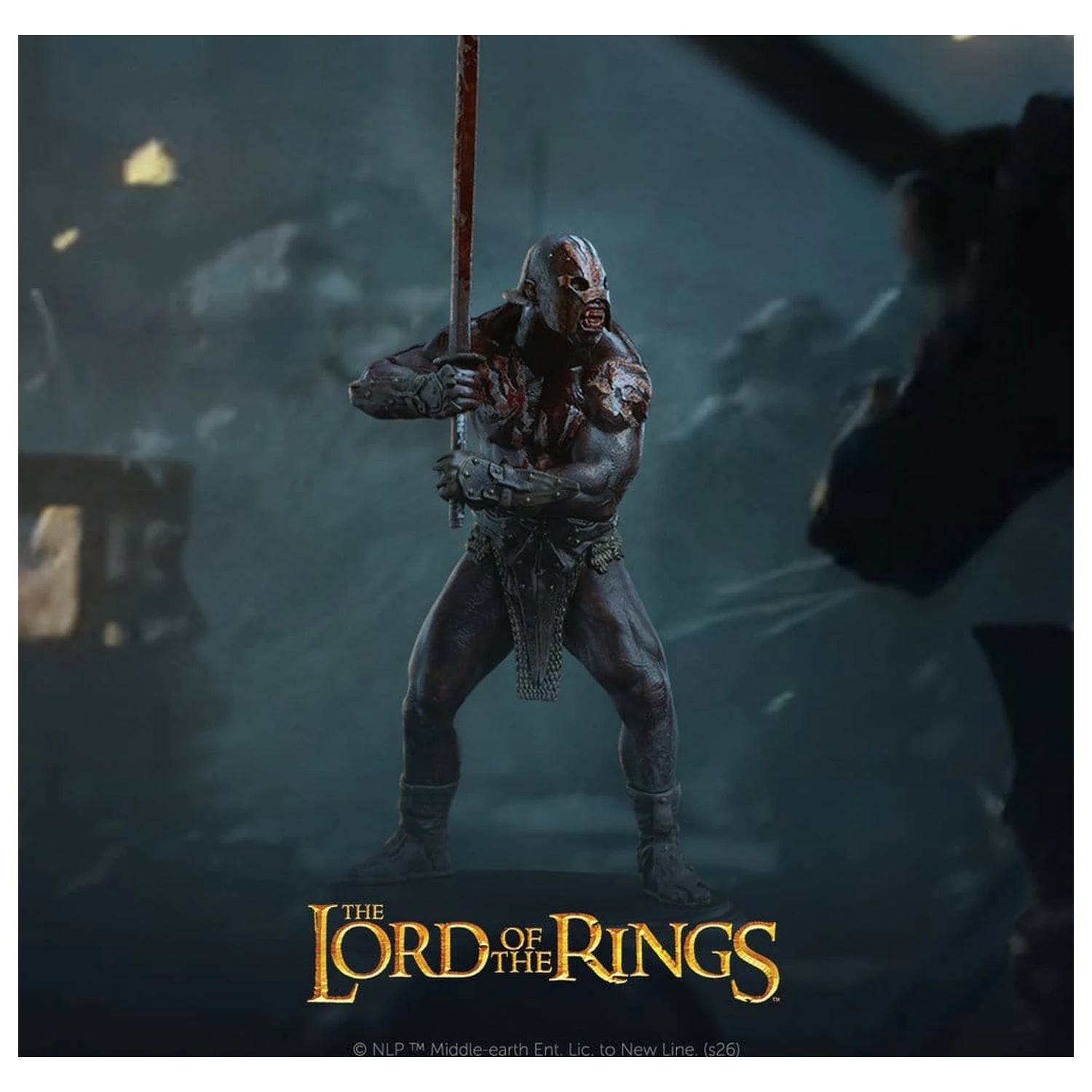 The Lord of the Rings Mini Statua Uruk-hai Berserker 24 cm fotografija izdelka