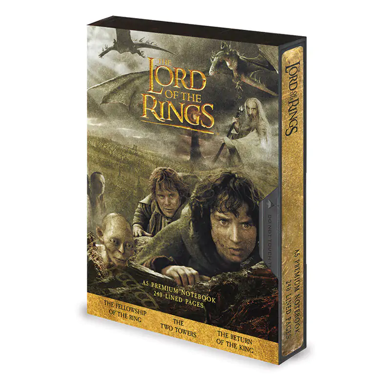 The Lord of the Rings VHS A5 premium zvezek fotografija izdelka