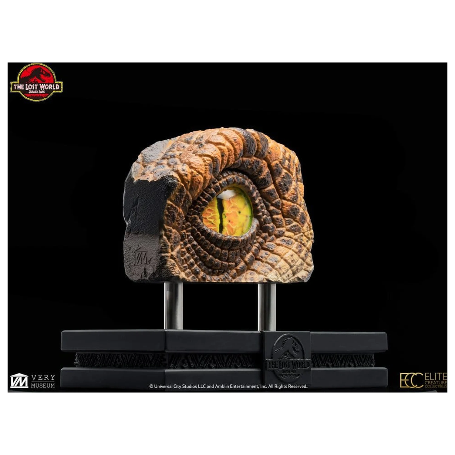 The Lost World: Jurassic Park Replika Bista Male Velociraptor Eye Prop 23 cm fotografija izdelka