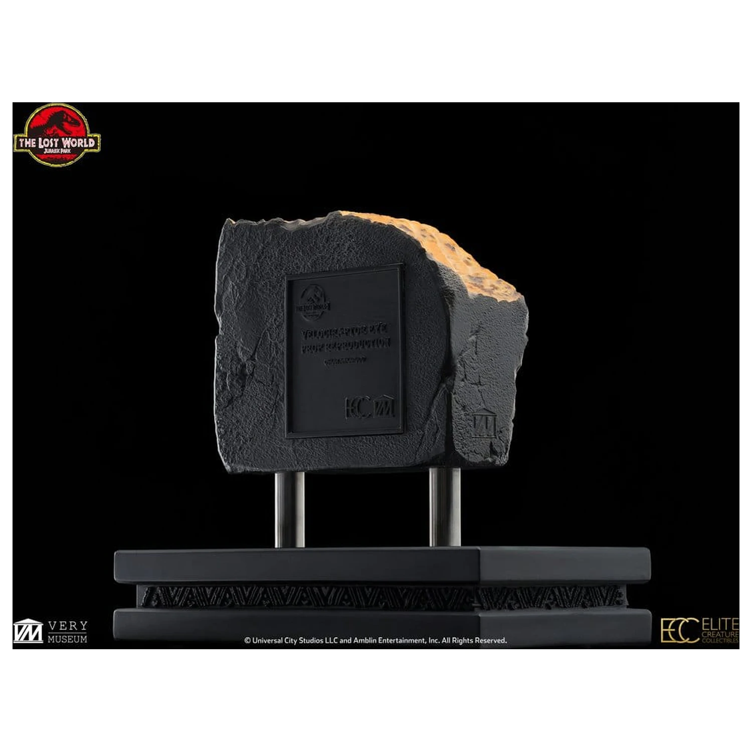 The Lost World: Jurassic Park Replika Bista Male Velociraptor Eye Prop 23 cm fotografija izdelka