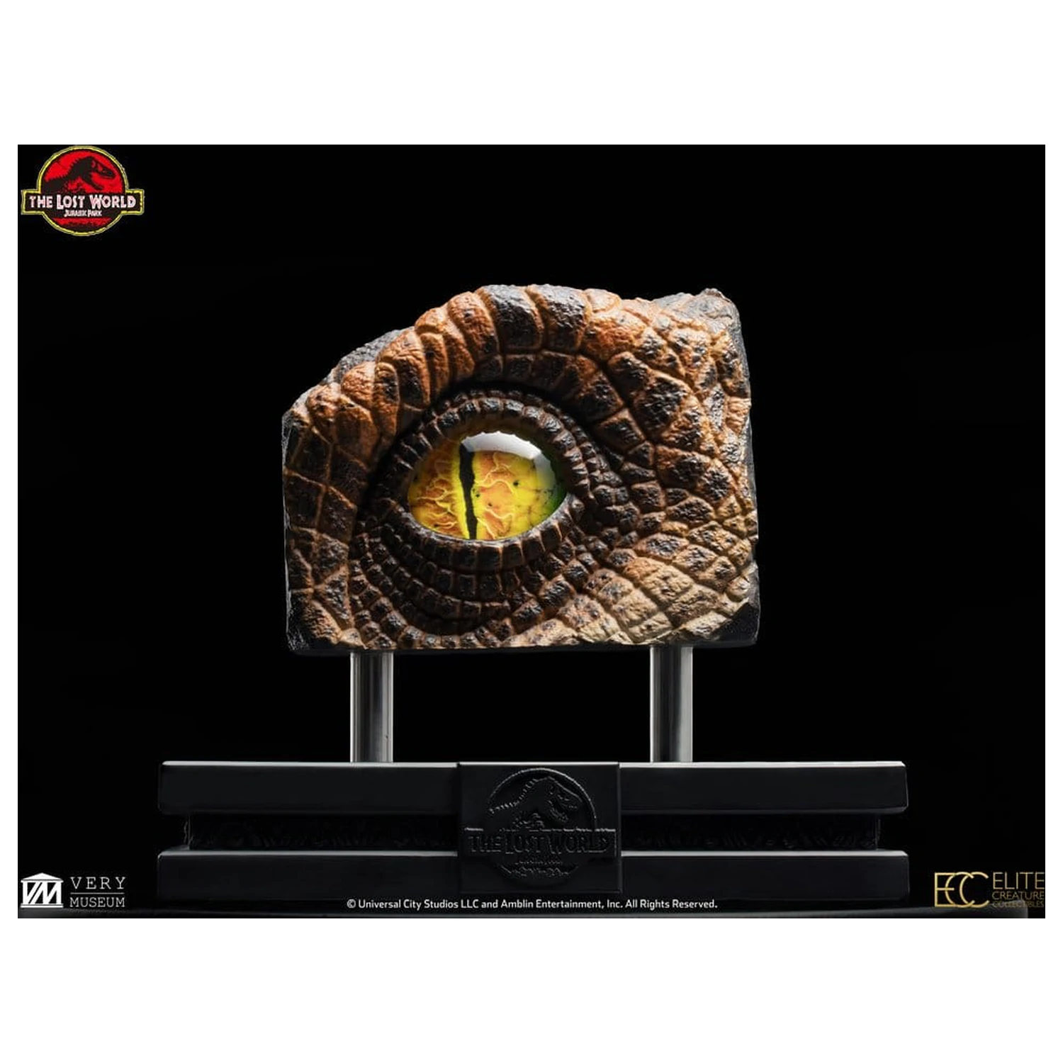 The Lost World: Jurassic Park Replika Bista Male Velociraptor Eye Prop 23 cm fotografija izdelka