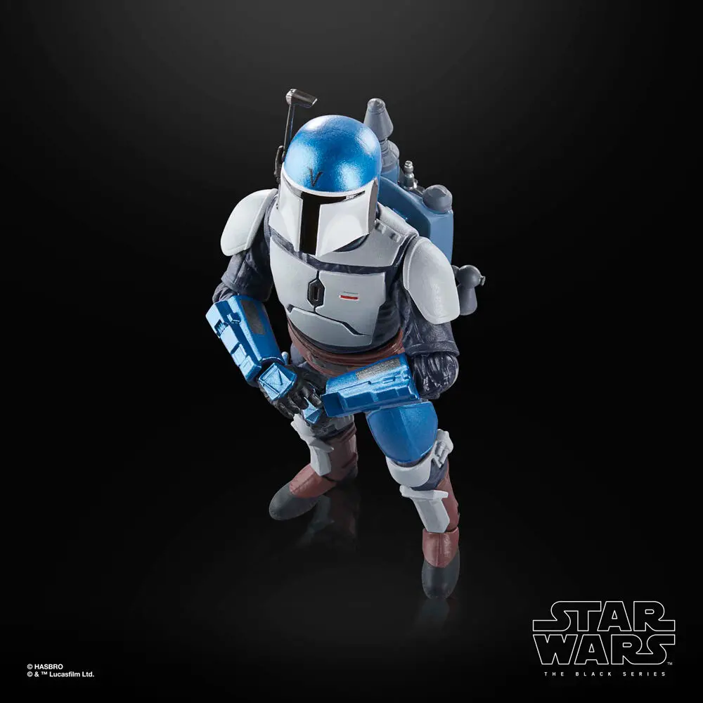 Star Wars: The Mandalorian Black Series akcijska figura Mandalorian Fleet Commander 15 cm fotografija izdelka