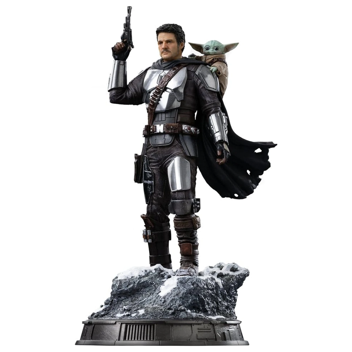 The Mandalorian & Grogu Art Scale kip 1/10 The Mandalorian and Grogu 25 cm fotografija izdelka