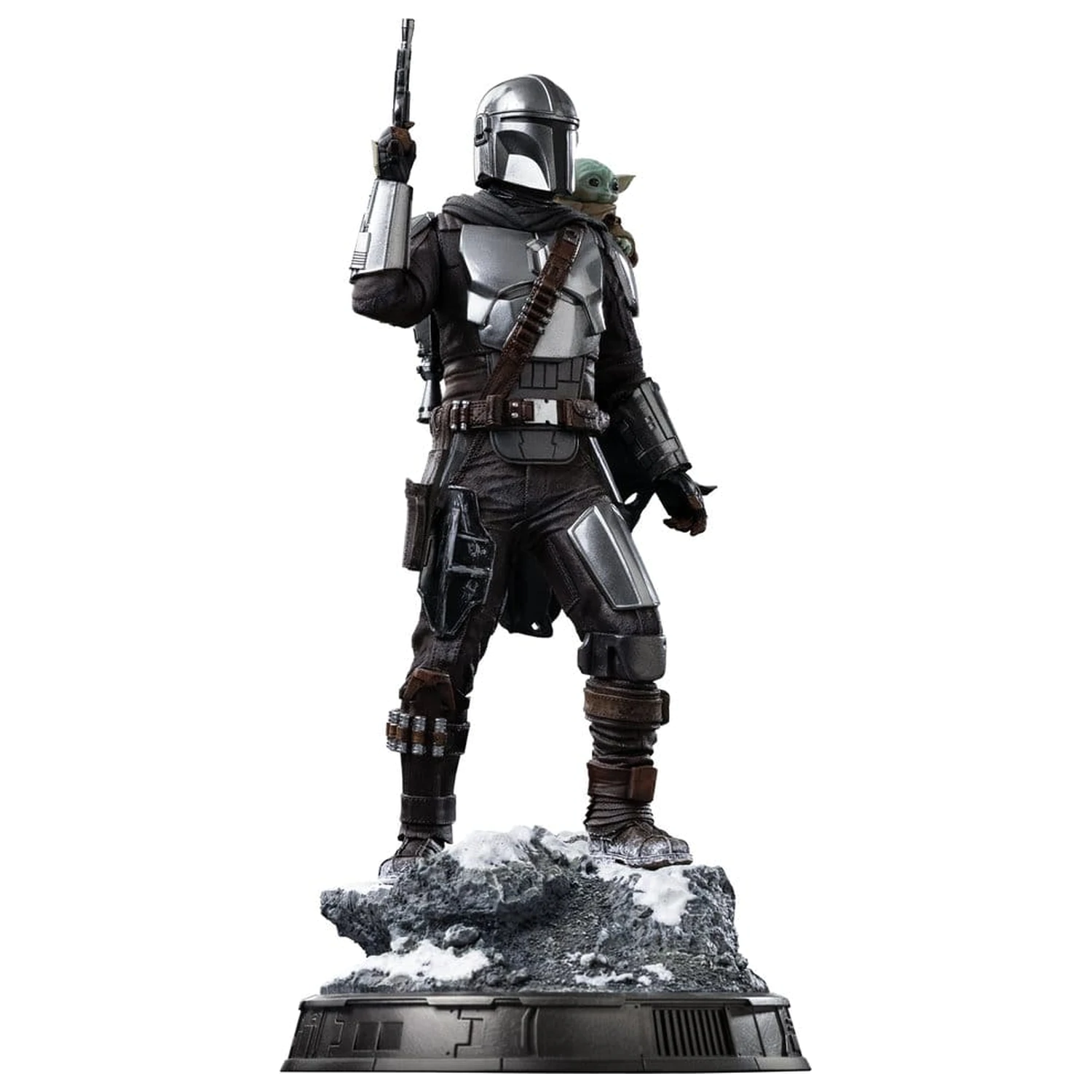 The Mandalorian & Grogu Art Scale kip 1/10 The Mandalorian and Grogu 25 cm fotografija izdelka