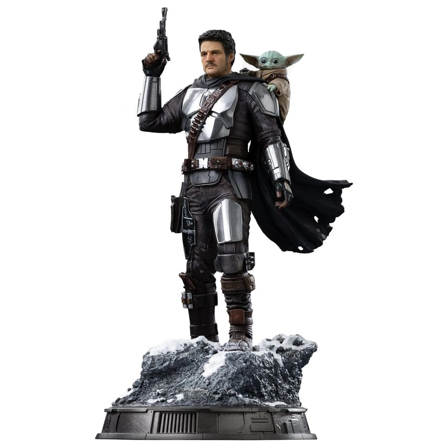 The Mandalorian & Grogu Art Scale kip 1/10 The Mandalorian and Grogu 25 cm fotografija izdelka