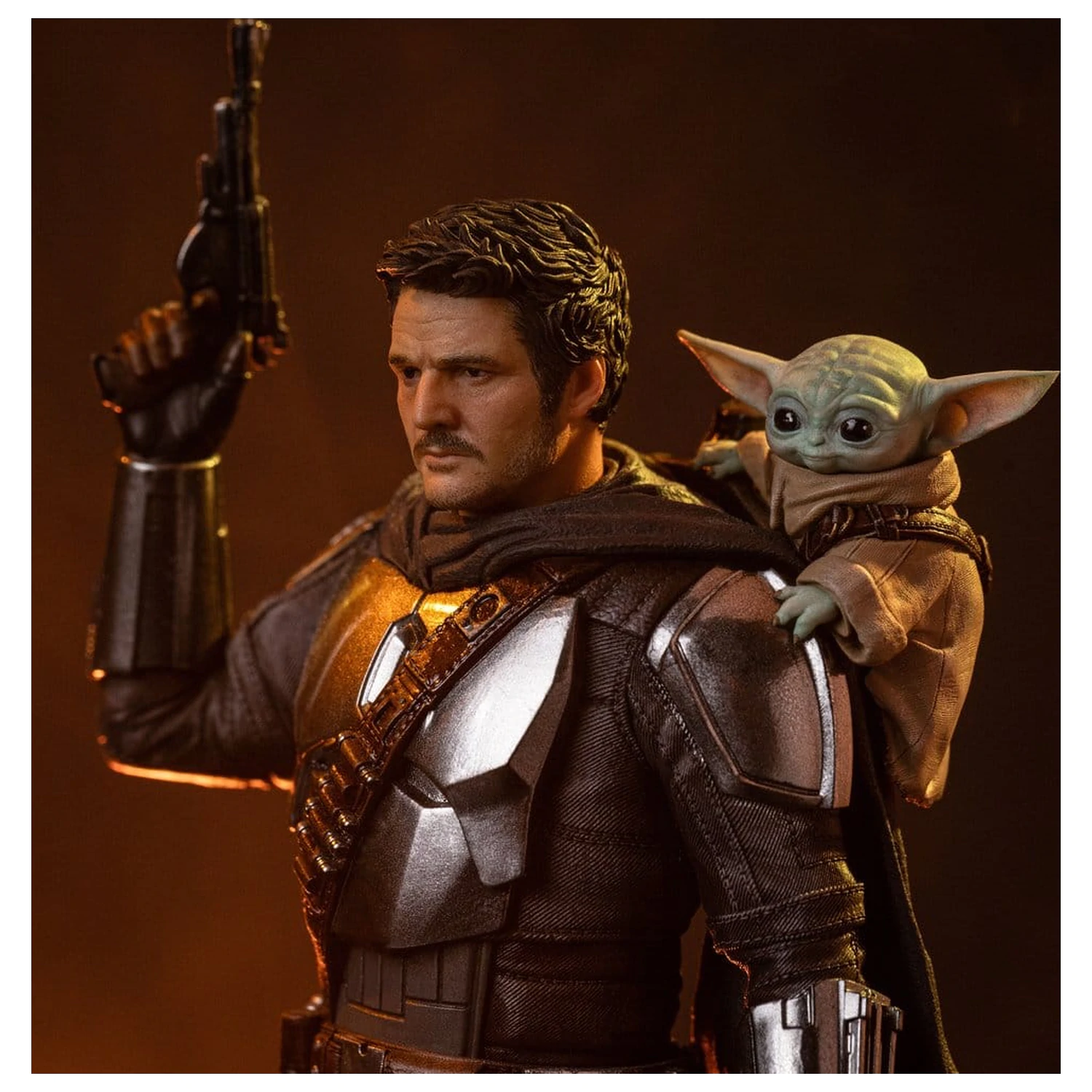 The Mandalorian & Grogu Art Scale kip 1/10 The Mandalorian and Grogu 25 cm fotografija izdelka