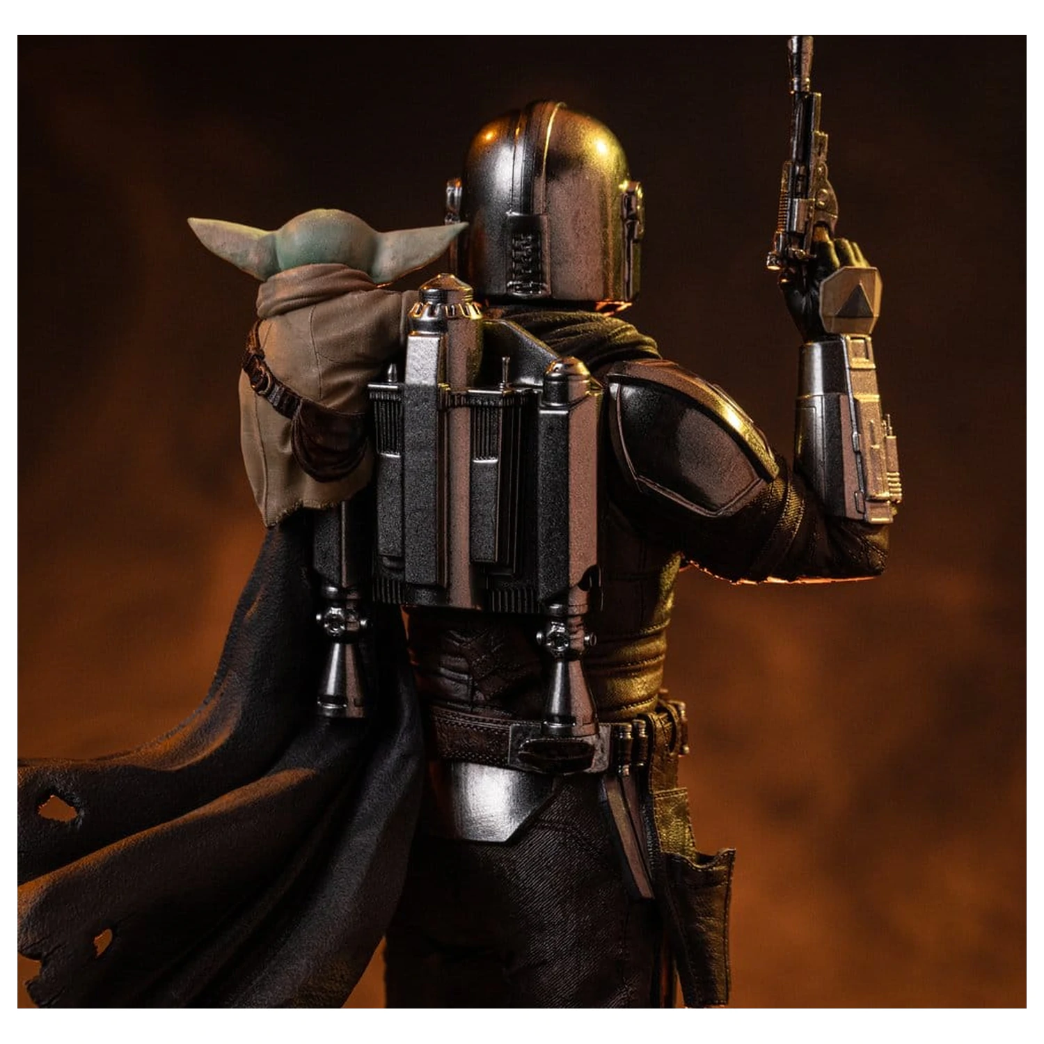 The Mandalorian & Grogu Art Scale kip 1/10 The Mandalorian and Grogu 25 cm fotografija izdelka
