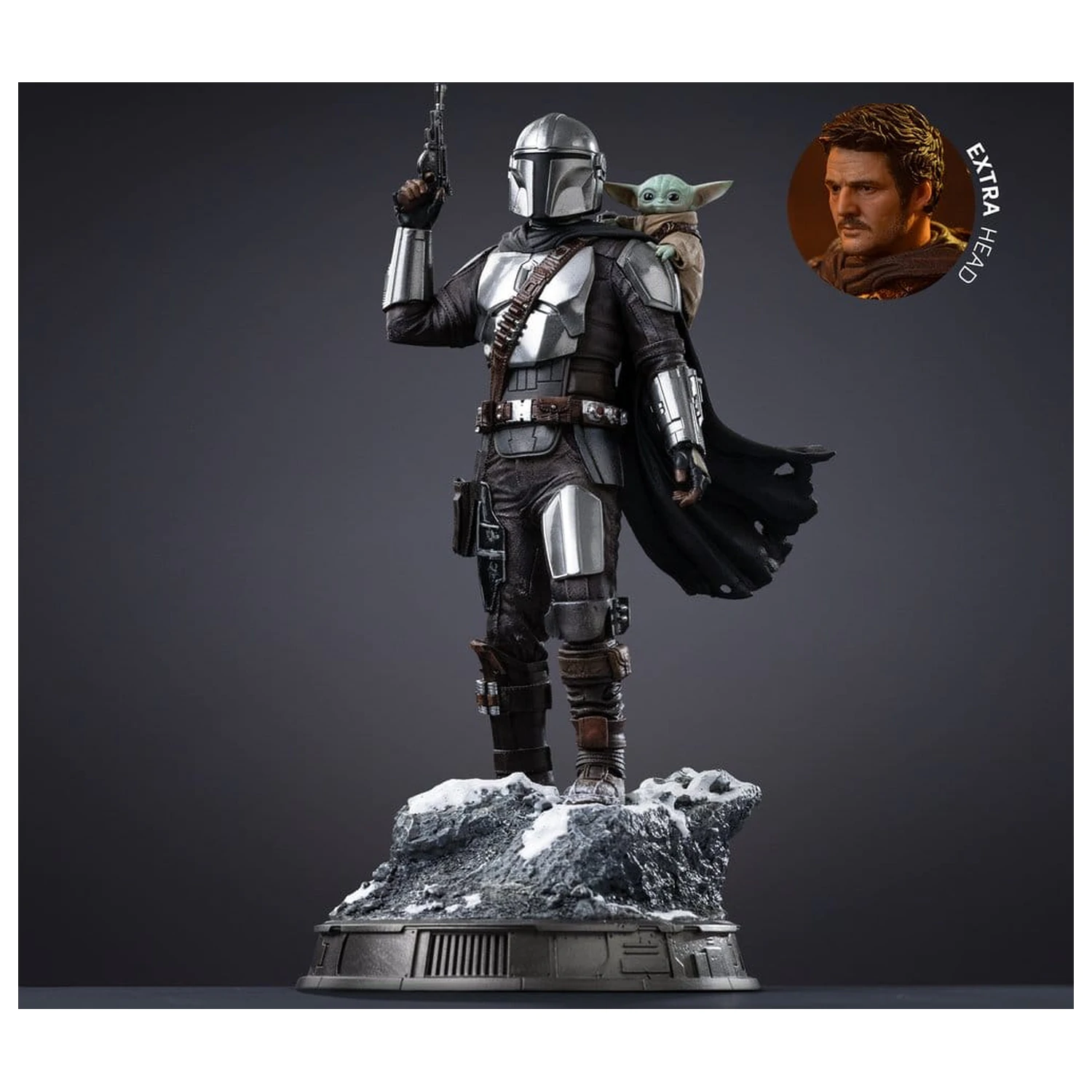 The Mandalorian & Grogu Art Scale kip 1/10 The Mandalorian and Grogu 25 cm fotografija izdelka