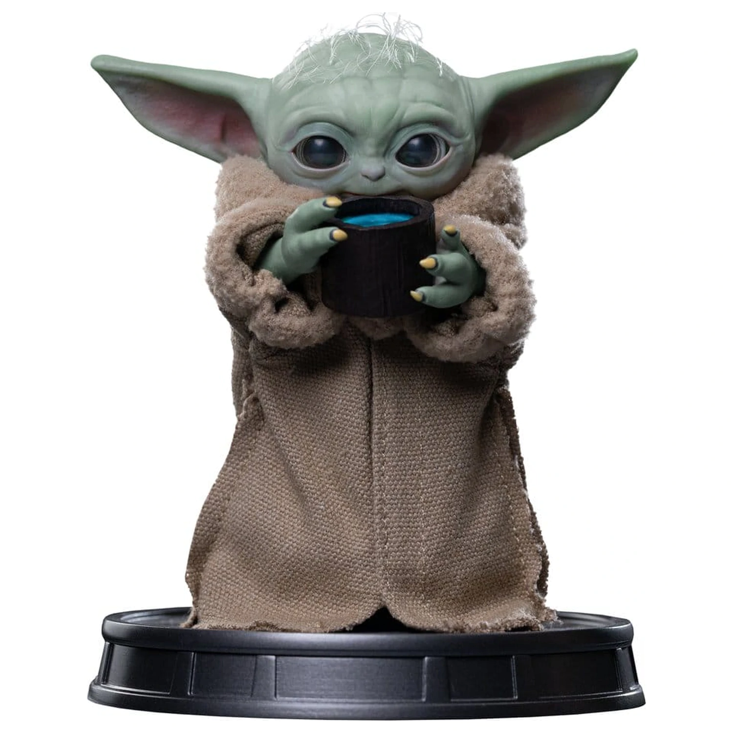 The Mandalorian & Grogu Grogu Collection Statue Grogu Always Hungry kip fotografija izdelka