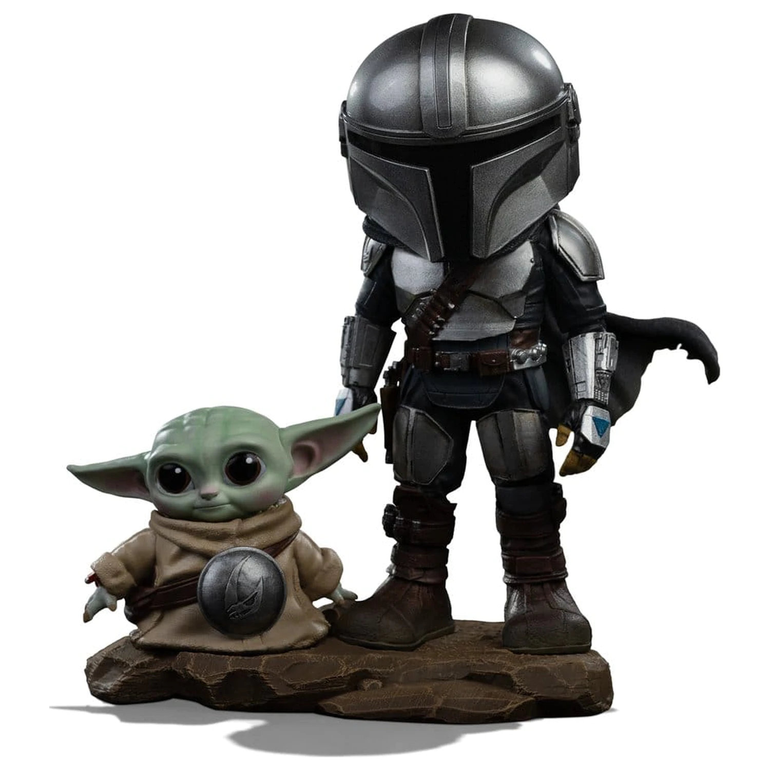 The Mandalorian & Grogu MiniCo figurica The Mandalorian and Grogu fotografija izdelka