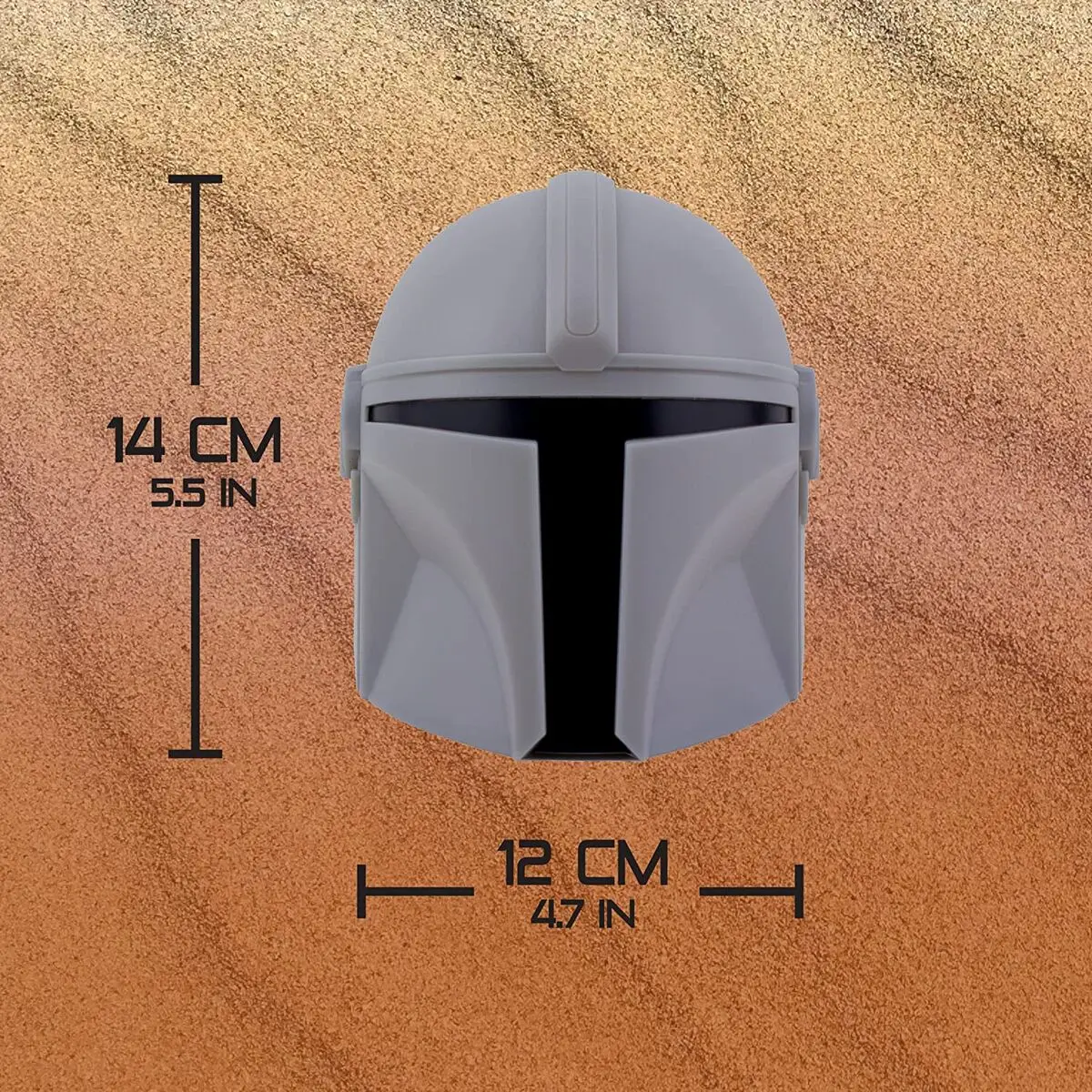 Star Wars: The Mandalorian Svetlobna Čelada 14 cm fotografija izdelka