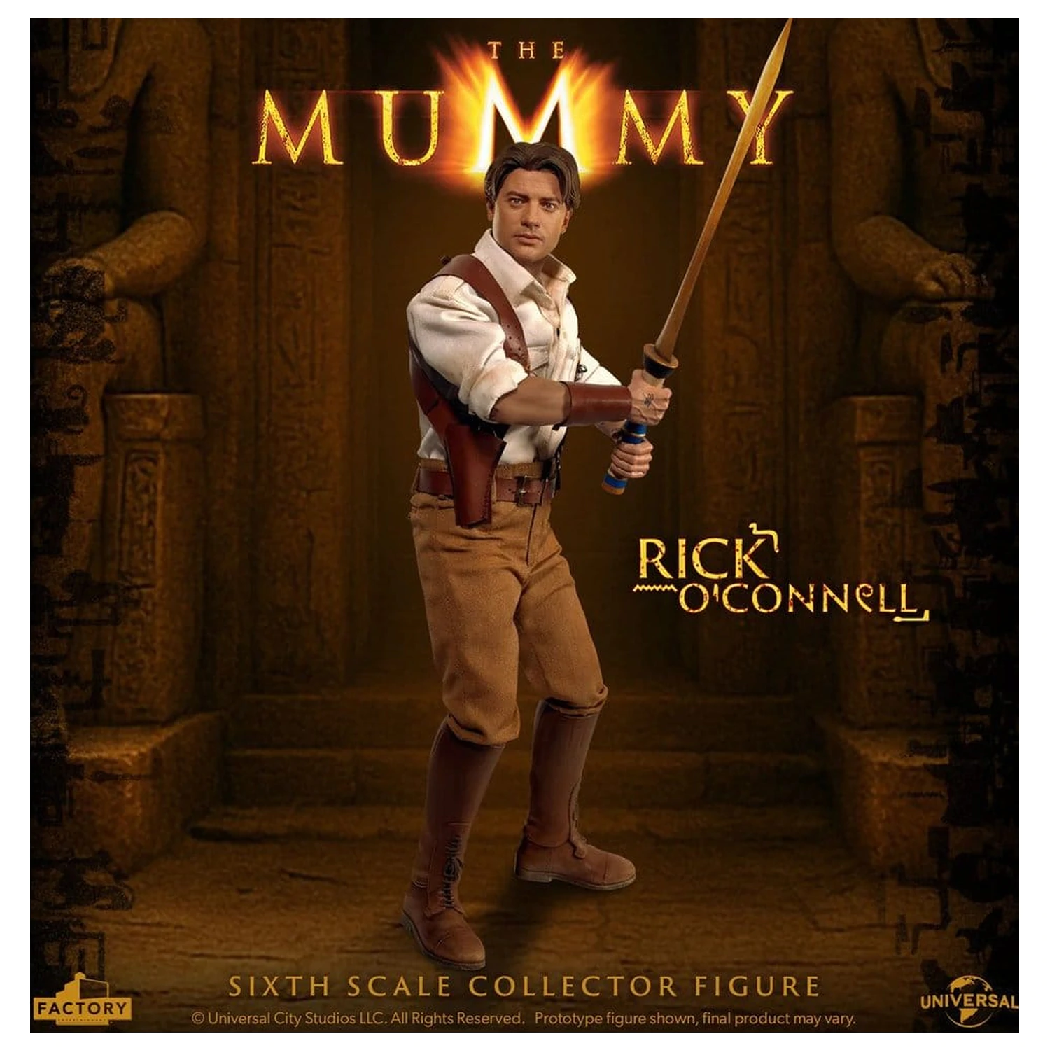The Mummy akcijska figura 1/6 Rick O’Connell 30 cm fotografija izdelka