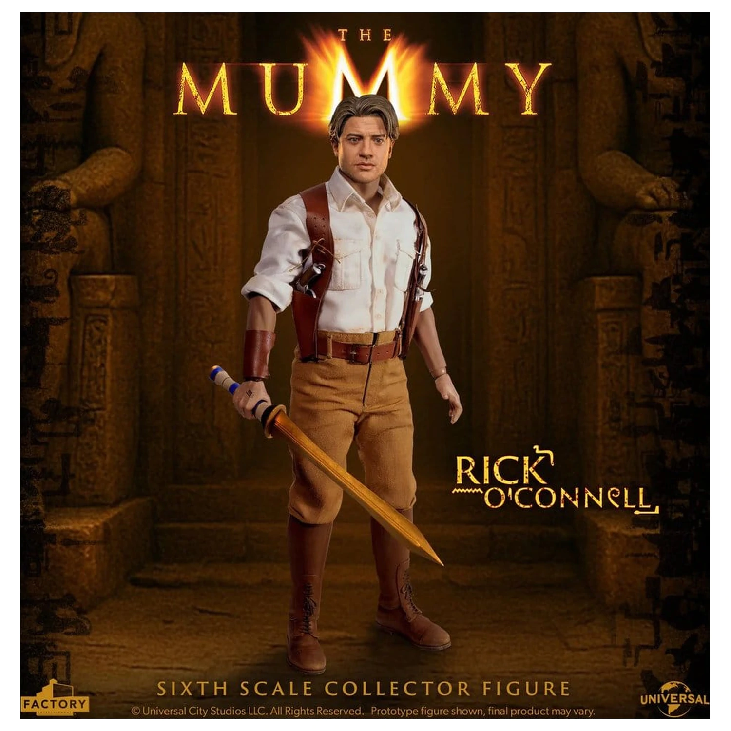 The Mummy akcijska figura 1/6 Rick O’Connell 30 cm fotografija izdelka