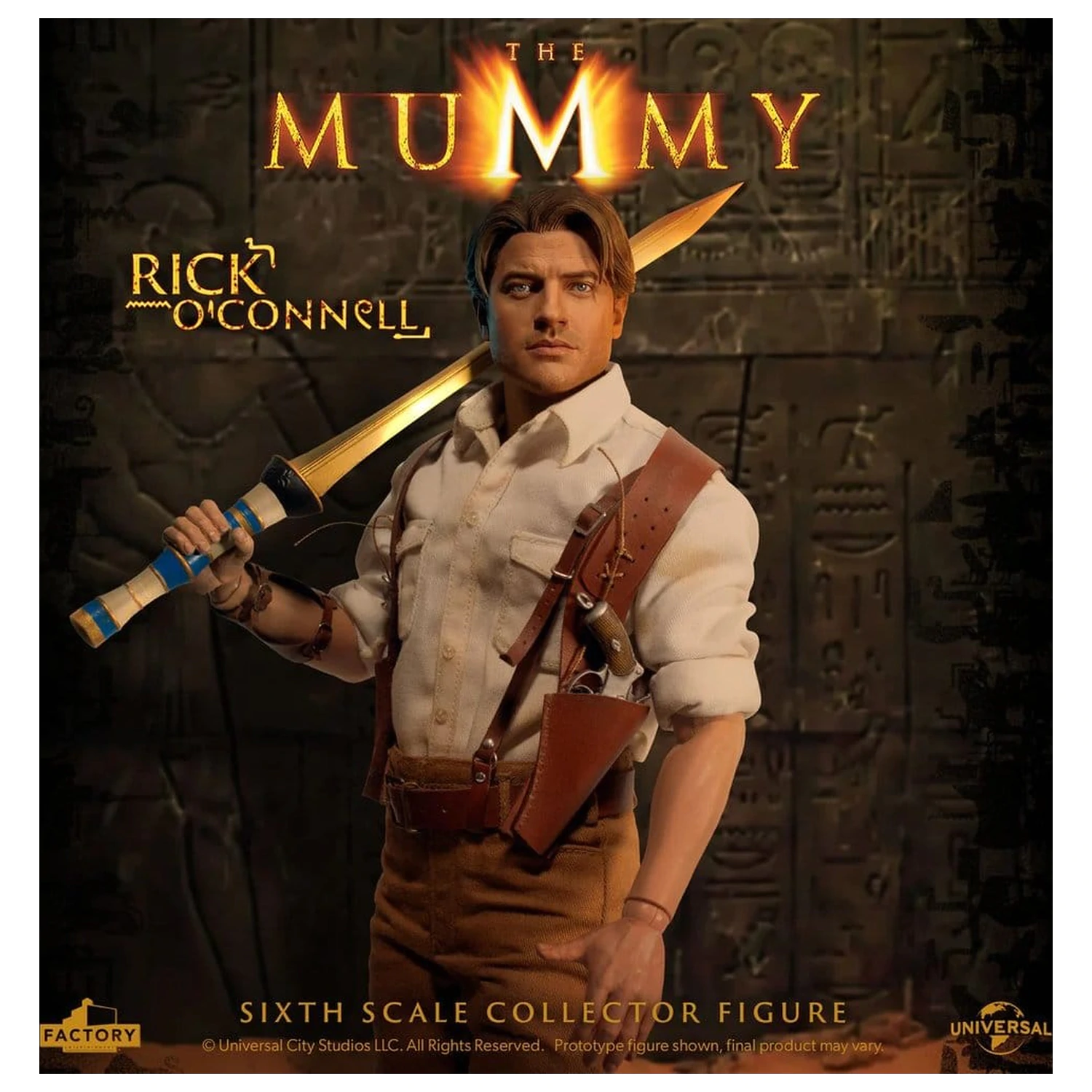 The Mummy akcijska figura 1/6 Rick O’Connell 30 cm fotografija izdelka