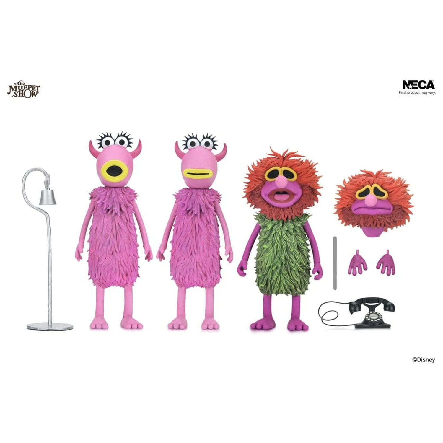 The Muppet Show Ultimate akcijske figure 3-paket Mahna Mahna and The Snowths 18 cm fotografija izdelka