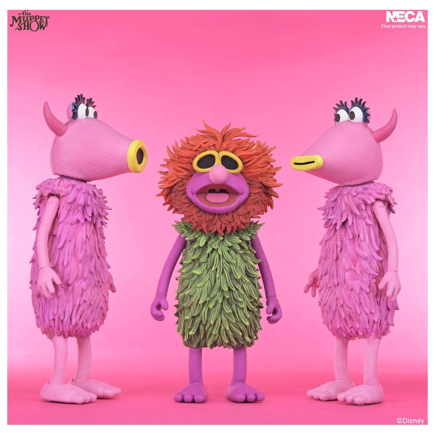 The Muppet Show Ultimate akcijske figure 3-paket Mahna Mahna and The Snowths 18 cm fotografija izdelka