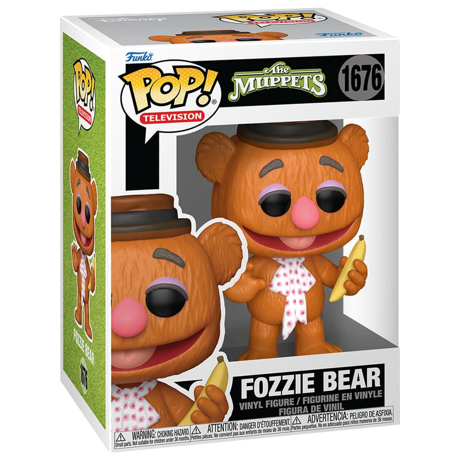 The Muppets Funko POP! Television Vinilna figura Fozzie Bear 9 cm fotografija izdelka