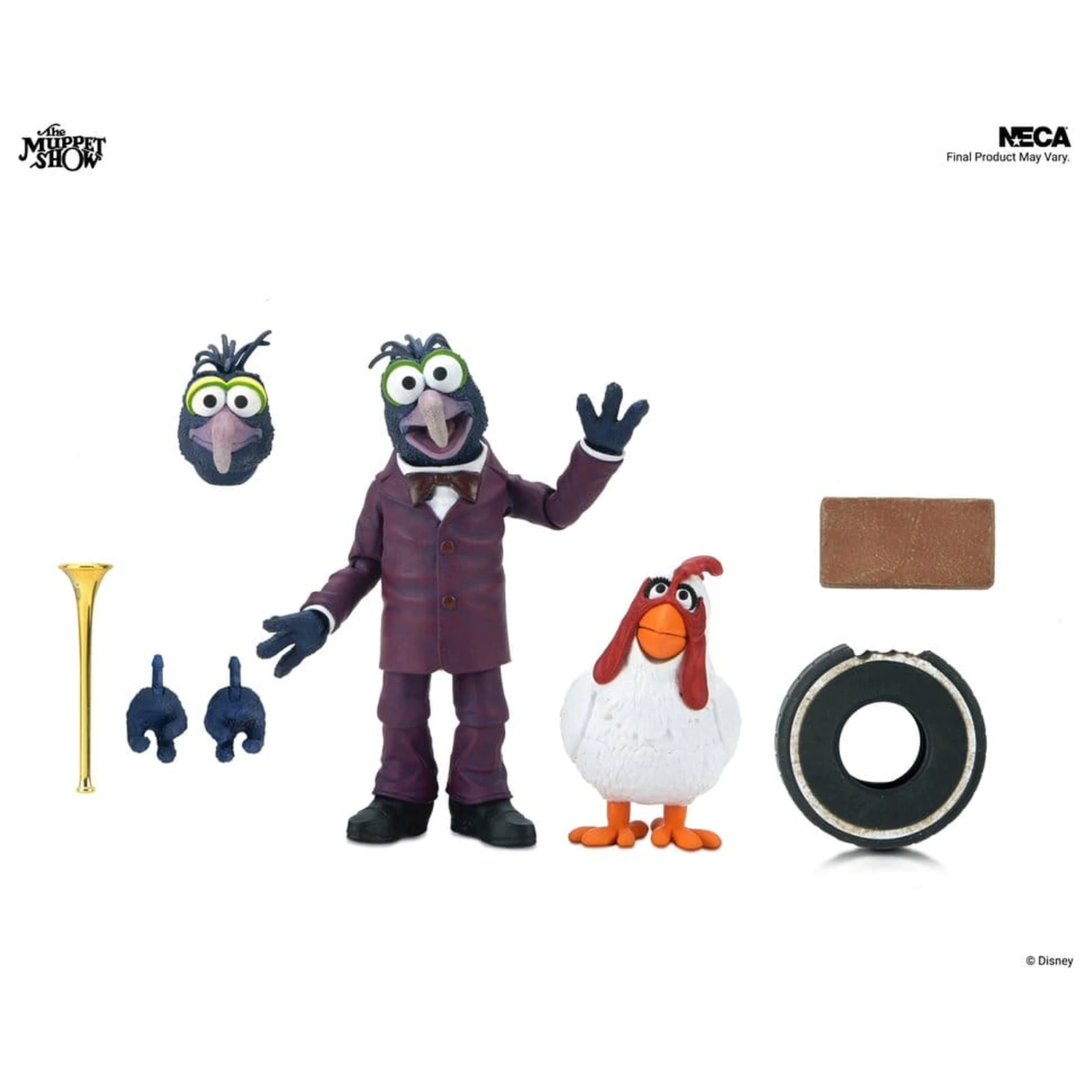 The Muppets Ultimate akcijska figura Gonzo with Camilla 18 cm fotografija izdelka