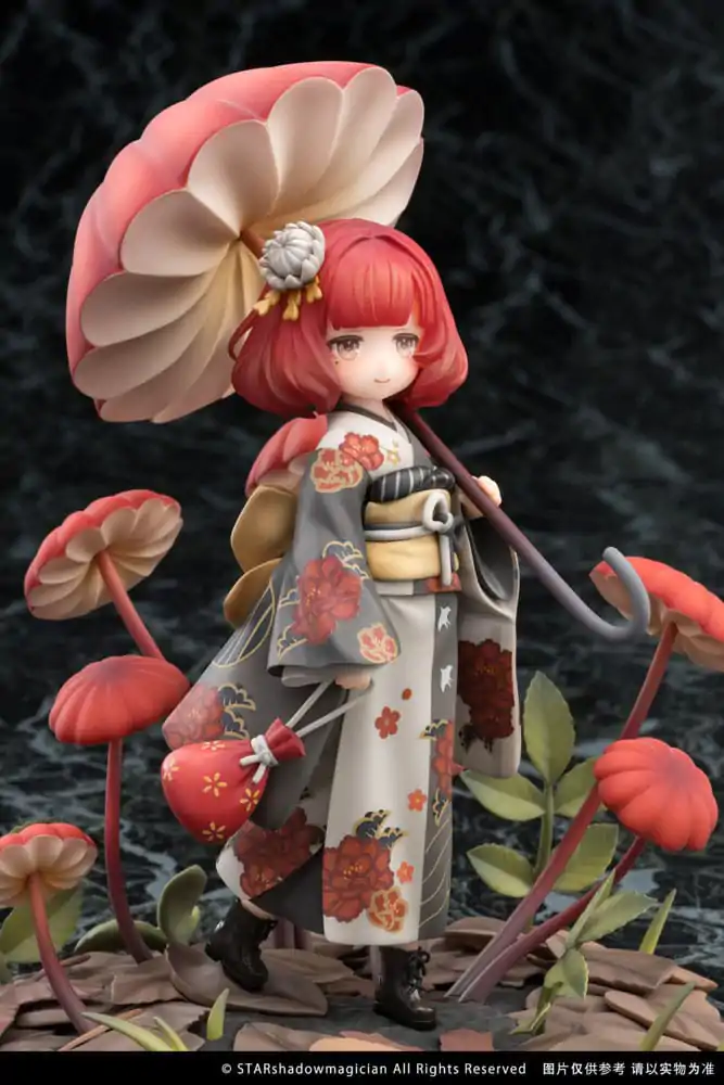 PVC Kip "The Mushroom Girls" 1/1 No.6 Marasmius Haematocephalus 23 cm fotografija izdelka